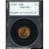 Image 1 : 1909 VDB 1C MS67 Red PCGS.