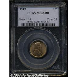 1917 1C MS66 Red PCGS.