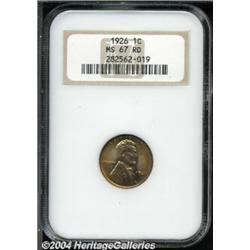 1926 1C MS67 Red NGC.