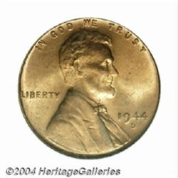 1944-D/S 1C MS65 Red PCGS.