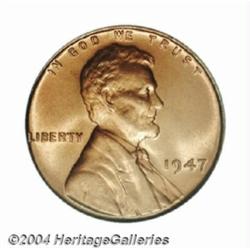 1947 1C MS67 Red PCGS.