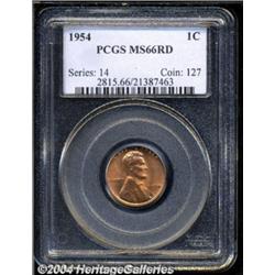 1954 1C MS66 Red PCGS.