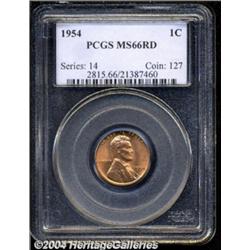 1954 1C MS66 Red PCGS.