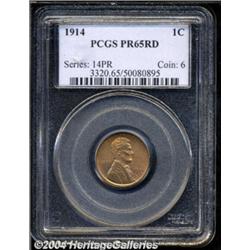 1914 1C PR65 Red PCGS.