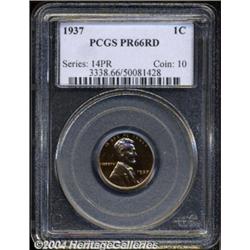1937 1C PR66 Red PCGS.