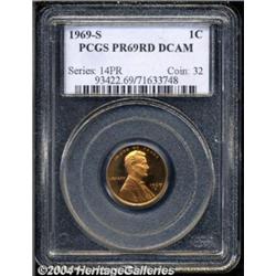 1969-S 1C PR69 Deep Cameo PCGS.