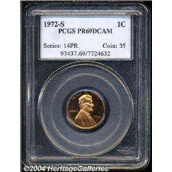 1972-S 1C PR69 Deep Cameo PCGS.