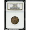 Image 3 : 1864 2C Small Motto MS66 Red and Brown NGC.