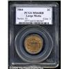 Image 1 : 1864 2C Large Motto MS64 Red and Brown PCGS.