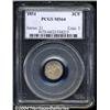 Image 1 : 1854 3CS MS64 PCGS.