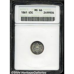 1861 3CS MS66 ANACS.