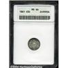 Image 1 : 1861 3CS MS66 ANACS.
