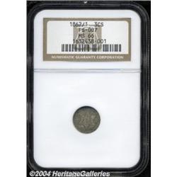 1862/1 3CS MS66 NGC.