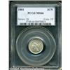 Image 1 : 1881 3CN MS66 PCGS.