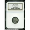 Image 3 : 1867 5C Rays PR66 Cameo NGC.