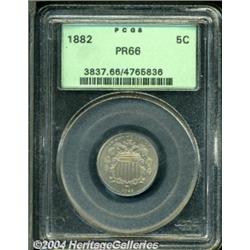1882 5C PR66 PCGS.