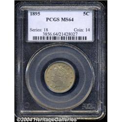 1895 5C MS64 PCGS.