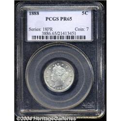 1888 5C PR65 PCGS.