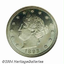 1893 5C PR67 Cameo NGC.