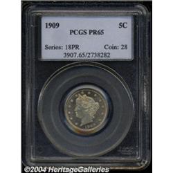 1909 5C PR65 PCGS.