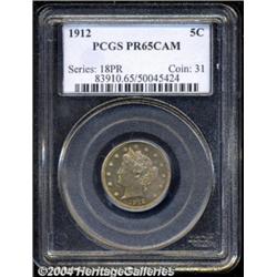 1912 5C PR65 Cameo PCGS.