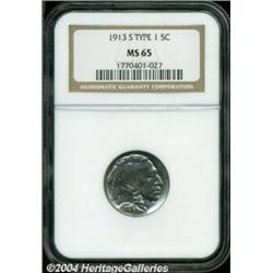 1913-S 5C Type One MS65 NGC.