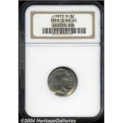 1913-D 5C Type Two MS65 NGC.