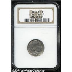 1913-D 5C Type Two MS65 NGC.