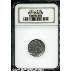 1913-S 5C Type Two MS62 NGC.