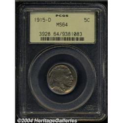 1915-D 5C MS64 PCGS.