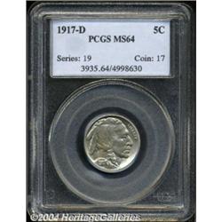1917-D 5C MS64 PCGS.