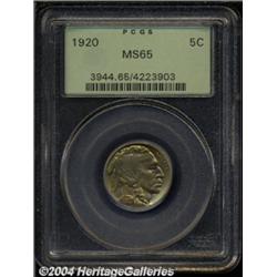1920 5C MS65 PCGS.