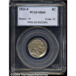 1923-S 5C MS63 PCGS.