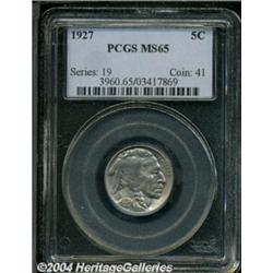 1927 5C MS65 PCGS.