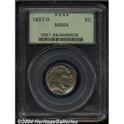 1927-D 5C MS64 PCGS.