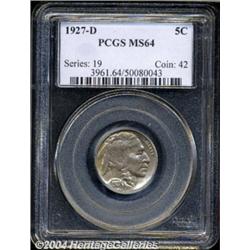 1927-D 5C MS64 PCGS.