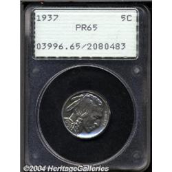 1937 5C PR65 PCGS.