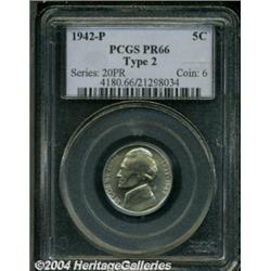 1942-P 5C Type Two PR66 PCGS.
