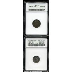 1837 H10C Large 5C--Whizzed--ANACS, AU Details, Net XF40,