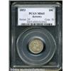 Image 1 : 1853 10C Arrows MS65 PCGS.