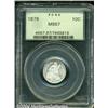 Image 3 : 1879 10C MS67 PCGS.