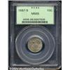 Image 1 : 1887-S 10C MS65 PCGS.