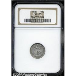 1889 10C MS65 NGC.