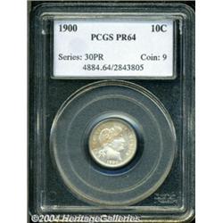 1900 10C PR64 PCGS.