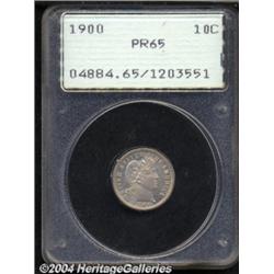 1900 10C PR65 PCGS.