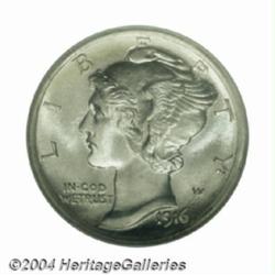 1916 10C MS68 Full Bands NGC.