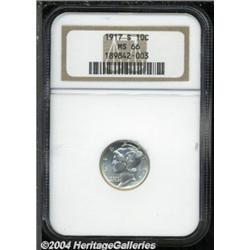 1917-S 10C MS66 NGC.