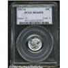 Image 1 : 1917-S 10C MS66 Full Bands PCGS.