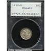 Image 3 : 1919-D 10C MS64 Full Bands PCGS.