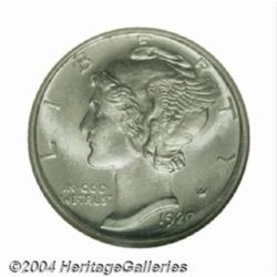 1920-D 10C MS65 Full Bands NGC.